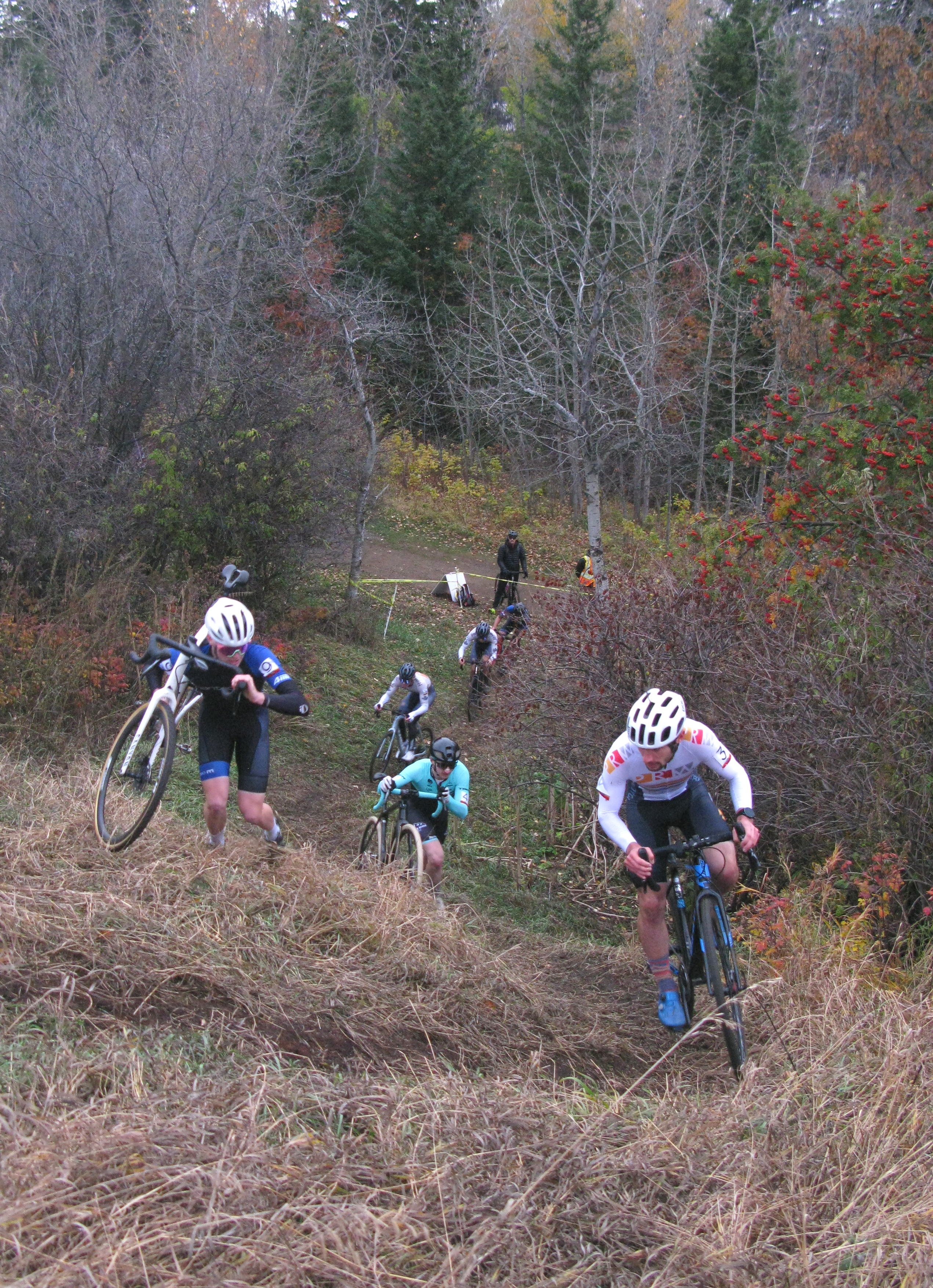 The runup that a few people could ride.